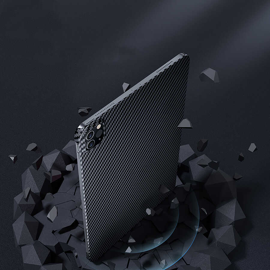 Benks Essential Kevlar iPad Pro 11 2020 (2.Nesil) Kılıf Karbon Fiber Tablet Kılıfı - 3 Benks Essential Kevlar iPad Pro 11 2020 (2.Nesil) Kılıf Karbon Fiber Tablet Kılıfı - 3